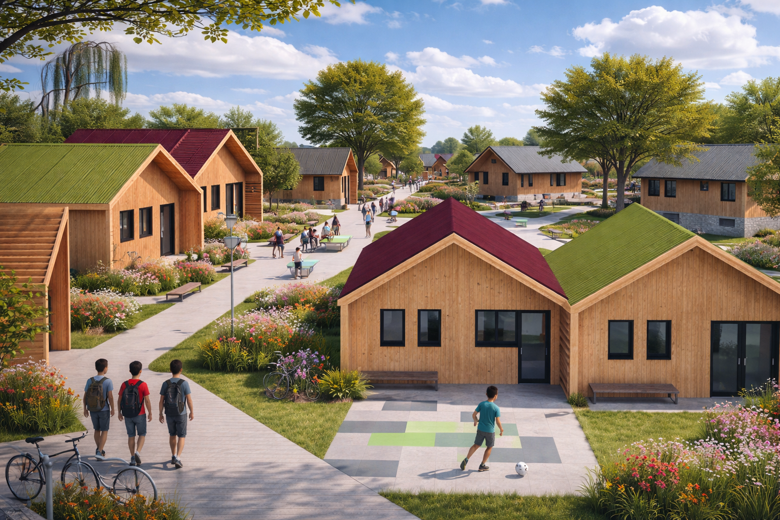 Village de MNA à Chapet